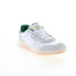 Фото #3 товара Reebok Club C Legacy Mens White Leather Lace Up Lifestyle Sneakers Shoes