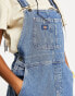 Фото #6 товара Dickies duck canvas classic bib denim dungarees in blue