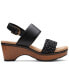 Фото #2 товара Seannah Step Woven Strap Clog-Style Platform Sandals