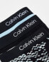 Фото #4 товара Calvin Klein CK 96 3 pack cotton boxer briefs in multi