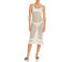 Capittana Womens Crochet Midi Dress Swim Cover Up White Size XS/S