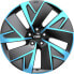 Фото #2 товара Колесный диск литой CMS C32-Aero diamond black blue 7.5x19 ET50 - LK5/112 ML57.1