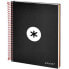 ANTARTIK Spiral notebook a5 micro lined cover 120h 90g smooth with bands 6 holes