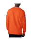 Men's Orange Denver Broncos Clutch Hit Long Sleeve T-shirt