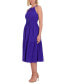 ფოტო #3 პროდუქტის Women's Cotton Sleeveless Eyelet Midi Dress