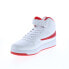 Фото #7 товара Fila A-High 1CM00540-128 Mens White Synthetic Lifestyle Sneakers Shoes