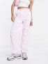 Pimkie parachute cargo trousers in pink