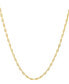 ფოტო #1 პროდუქტის Polished Mariner Link 18" Chain Necklace (2mm) in 10k Gold
