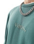 Vans essential relaxed sweatshirt in dark green