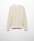 Men's Contrasting Knit Sweater