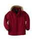 Big & Tall Arctic Down Parka With Detachable Hood And Insulated Cuffs