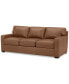 Фото #3 товара Radley 86" Leather Sofa, Created for Macy's