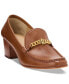 ფოტო #1 პროდუქტის Women's Winslet Chain Hardware Loafer Pumps