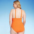 Фото #2 товара Women's Ribbed Triangle One Piece Swimsuit - Shade & Shore