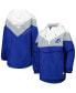 ფოტო #1 პროდუქტის Women's Blue, Silver Tampa Bay Lightning Staci Half-Zip Windbreaker Jacket