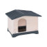 FERPLAST Lodge 70 73x59x54 cm exterior dog house wooden resine