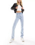 Фото #8 товара Stradivarius Tall STR straight leg jean in light wash blue