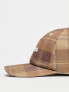 Фото #4 товара Kickers baseball cap in brown check