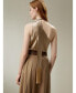 ფოტო #2 პროდუქტის Women's One-Shoulder Evening Watershine Silk Top