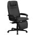 Фото #5 товара High Back Black Leather Executive Reclining Swivel Chair With Arms