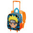 ფოტო #1 პროდუქტის KARACTERMANIA Naruto Happy Small 3D Backpack With Wheels