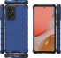 Hurtel Honeycomb etui pancerny pokrowiec z żelową ramką Samsung Galaxy A72 4G niebieski