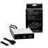 Chieftec MUB-3003 - USB 3.2 Gen 2 (3.1 Gen 2) Type-A - USB 3.2 Gen 1 (3.1 Gen 1) Type-A - USB 3.2 Gen 2 (3.1 Gen 2) Type-C - 10000 Mbit/s - Black - Metal - Plastic - 102 mm