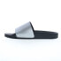 Фото #5 товара Bruno Magli Messe BM2MESQ6P Mens Silver Synthetic Slides Sandals Shoes 8