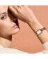 ფოტო #4 პროდუქტის Women's Quartz Gold-Tone Stainless Steel Bracelet Watch 25.5mm x 20.5mm