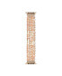 Фото #1 товара Ремешок Posh Tech Rose Gold Plated Beaded Band