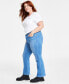 Trendy Plus Size 725 High-Rise Bootcut Jeans