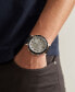 Фото #4 товара Наручные часы Alexander Triumph Gold-Tone Stainless Steel Black Dial 42mm Watch