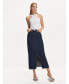 ფოტო #5 პროდუქტის Women's Midi Denim Skirt