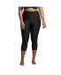 ფოტო #1 პროდუქტის Plus Size High Waisted Modest Swim Leggings with UPF 50 Sun Protection