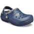 CROCS Classic Lined clogs Navy / Charcoal, EU 22-23 - фото #2