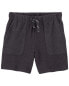 Фото #1 товара Kid Pull-On Reverse Pockets French Terry Shorts 6