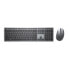 Фото #1 товара KM7321W - Full-size (100%) - RF Wireless + Bluetooth - AZERTY - Grey - Titanium - Mouse included