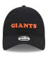 Фото #3 товара Women's Black San Francisco Giants Shoutout 9TWENTY Adjustable Hat