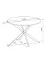 Фото #6 товара 42.13" Modern Cross Leg Round Dining Table