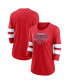 Топ Fanatics Canadiens Tri-Blend Raglan