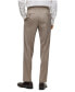Men's Micro-Patterned Slim-Fit Trousers
