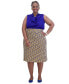 ფოტო #5 პროდუქტის Women's Printed Ity Pull-On A-Line Skirt