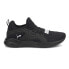 Фото #1 товара Puma Softride Rift Breeze Walking Mens Black Sneakers Athletic Shoes 19506701