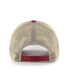 Фото #2 товара Men's Burgundy, Natural Washington Commanders Flagship MVP Snapback Hat