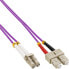 Фото #2 товара InLine Fiber Optical Duplex Cable LC/SC 50/125µm OM4 20m