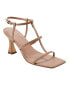 Фото #1 товара Women's Dennie Square Toe Strappy Dress Sandals
