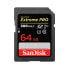 Фото #1 товара SanDisk Extreme PRO - 64 GB - SDXC - Class 10 - UHS-II - 300 MB/s - 260 MB/s