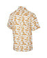 ფოტო #2 პროდუქტის Men's White Miami Hurricanes Spontaneous is Romantic Camp Button-Up Shirt