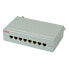 ROLINE Cat.5e Wall Mount Patch Panel - 8 Ports - STP light grey - 14 cm - 44 x 172 x 140 mm - фото #2