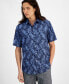 Фото #1 товара Men's Linekel Paisley Refined Woven Shirt, Created for Macy's